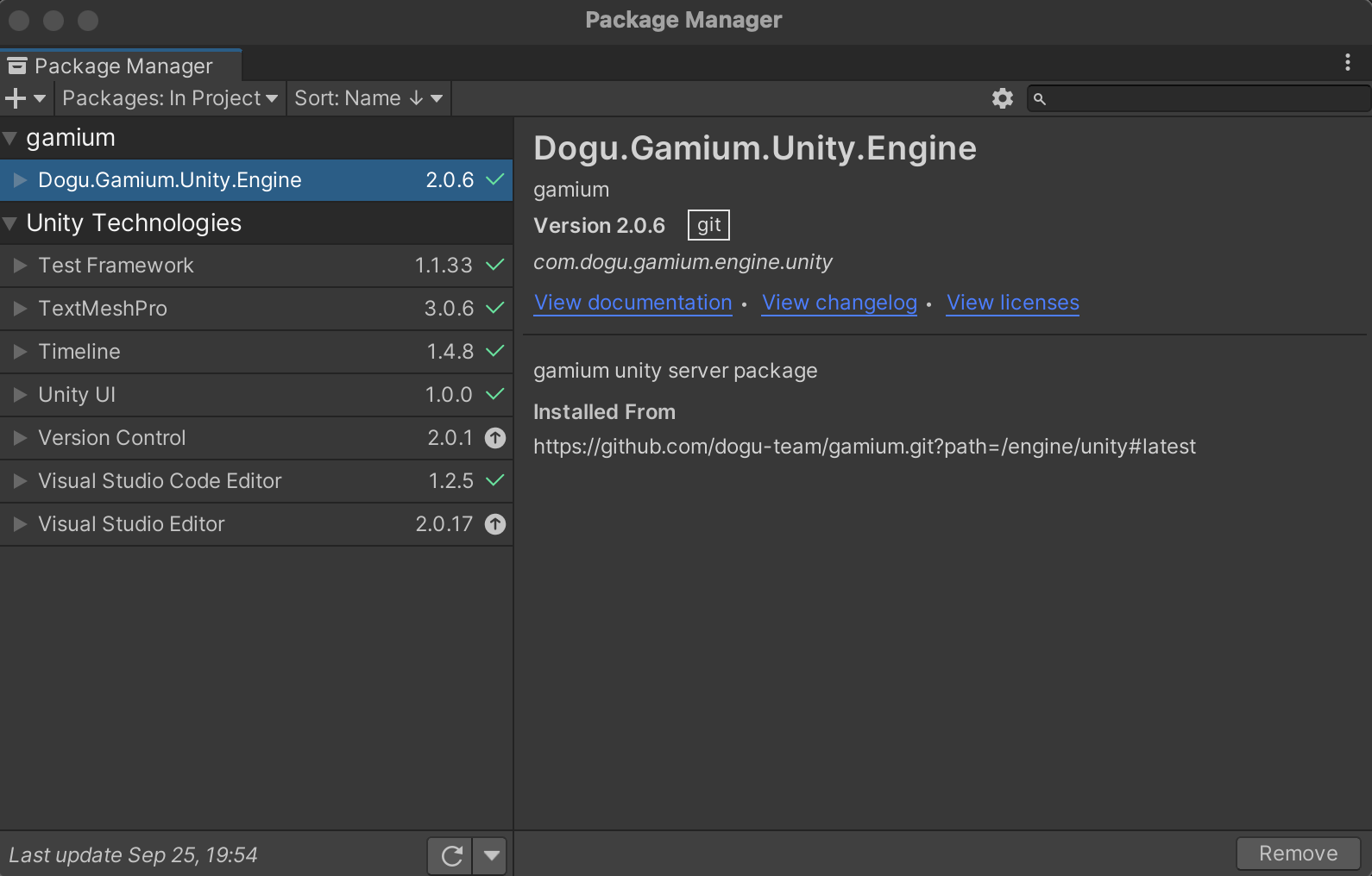 Gamium으로 Unity 테스트 자동화 시작하기 - 1: 프로젝트 설정